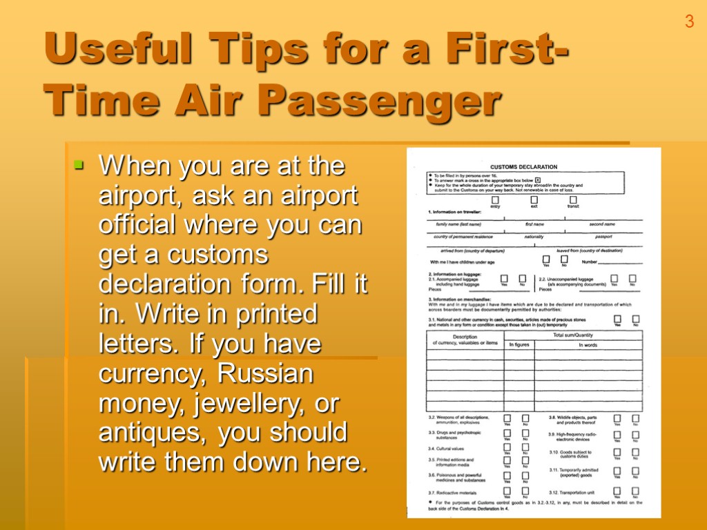Useful Tips for a First-Time Air Passenger When you are at the airport, ask